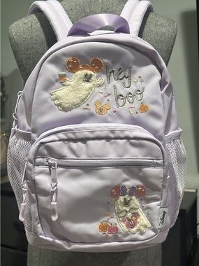 Disneyland Minnie Mouse "Boo" Halloween Mini Backpack - 2026 Collection!! NWT